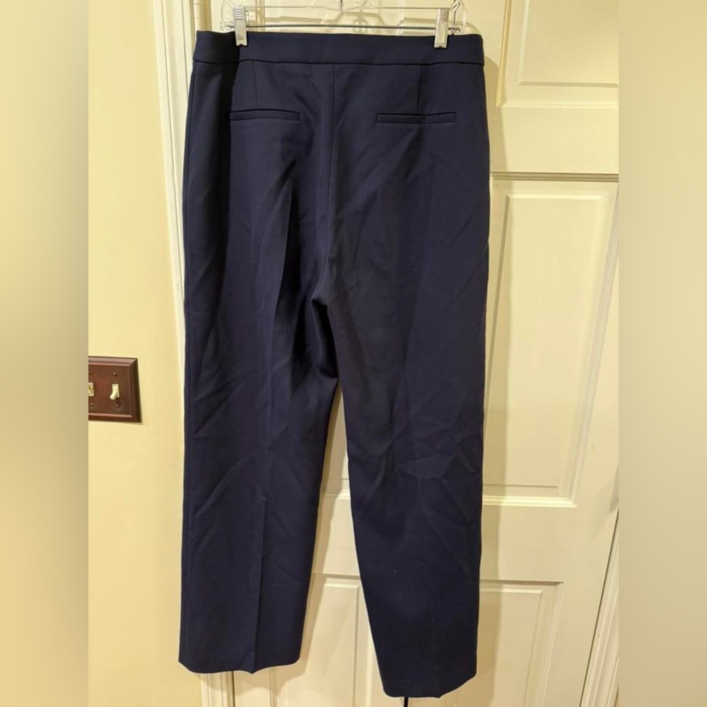 BNWT Sézane Dan trousers marine navy blue 44 12 - Picture 3 of 6